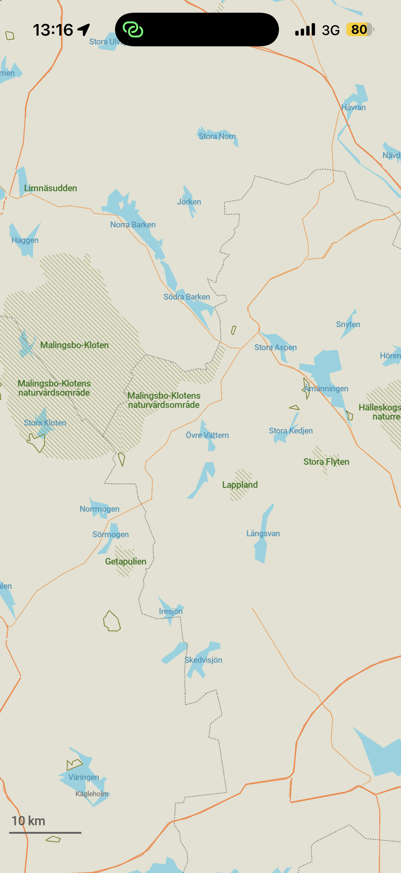 Édition de Noël d'Organic Maps dans la version du 16 décembre